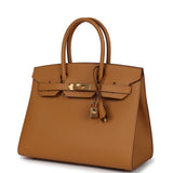 Hermes Birkin Sellier 30 Sesame Epsom Gold Hardware