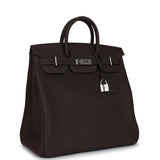 Pre-owned Hermes HAC Birkin 40 Ecorce Togo Palladium Hardware