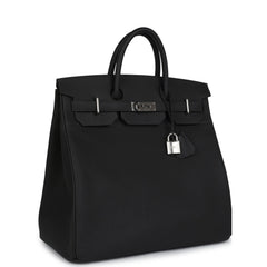 Pre-owned Hermes HAC Birkin 40 Vert Bronze Togo Palladium Hardware