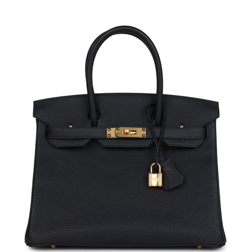 Hermes Birkin 30 Caban Togo Gold Hardware