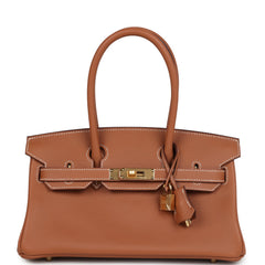 Hermes Shoulder Birkin Light 29 Gold Evercolor Gold Hardware
