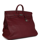 Vintage Hermes Birkin HAC 50 Rouge H Fjord Palladium Hardware