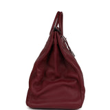 Vintage Hermes Birkin HAC 50 Rouge H Fjord Palladium Hardware