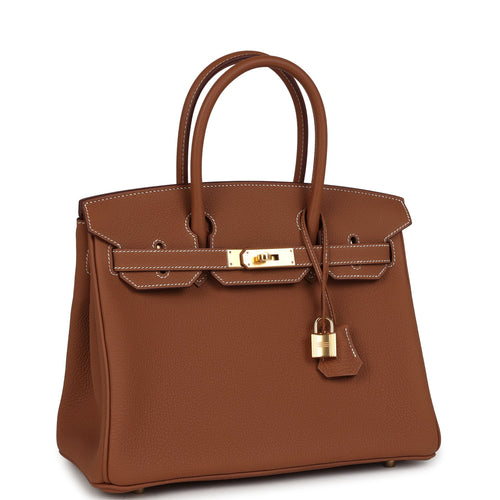 Hermes Birkin 30 Gold Togo Gold Hardware