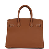 Hermes Birkin 30 Gold Togo Palladium Hardware