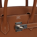 Hermes Birkin 30 Gold Togo Palladium Hardware