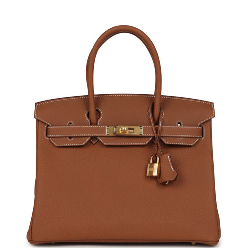 Hermes Birkin 30 Gold Togo Gold Hardware