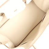 Hermes Birkin 30 Craie Togo Palladium Hardware