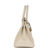 Hermes Birkin 30 Craie Epsom Gold Hardware - Thumbnail View 3