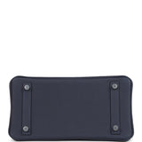 Hermes Birkin 25 Bleu Nuit Togo Palladium Hardware