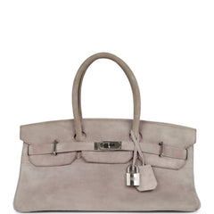 Vintage Hermes Shoulder Birkin 42 JPG Lilac Doblis Palladium Hardware