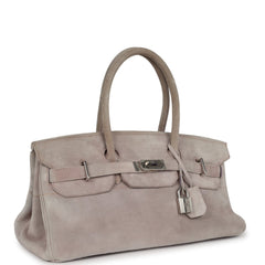Vintage Hermes Shoulder Birkin 42 JPG Lilac Doblis Palladium Hardware