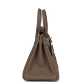 Hermes Birkin 25 Etoupe Togo Palladium Hardware - Thumbnail View 4