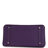 Hermes Birkin 35 Ultraviolet Clemence Palladium Hardware - Thumbnail View 6