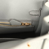 Hermes Birkin 25 Vert Amande Togo Gold Hardware