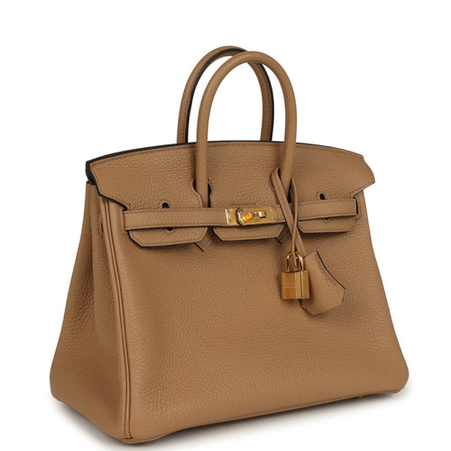 Hermes Birkin 25 Chai Togo Gold Hardware