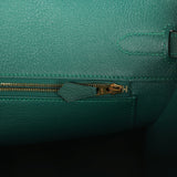 Hermes Birkin 35 Malachite Togo Gold Hardware