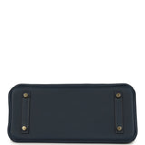Hermes Shoulder Birkin Light 29 Bleu Abysse Evercolor Gold Hardware - Thumbnail View 6