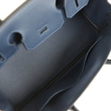 Hermes Shoulder Birkin Light 29 Bleu Abysse Evercolor Gold Hardware - Thumbnail View 8