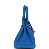 Hermes Birkin 30 Bleu Hydra Togo Gold Hardware