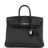 Hermes Birkin 25 Black Togo Palladium Hardware - Thumbnail View 1