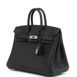 Hermes Birkin 25 Black Togo Palladium Hardware - Thumbnail View 2