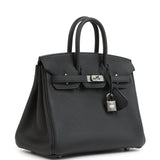 Hermes Birkin 25 Black Togo Palladium Hardware - Thumbnail View 3