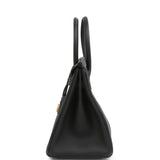 Hermes Birkin 30 Black Togo Gold Hardware