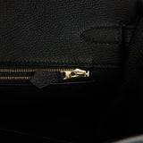Hermes Birkin 35 Black Togo Gold Hardware