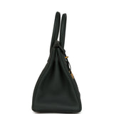 Hermes Birkin 30 Vert Mangrove Togo Gold Hardware