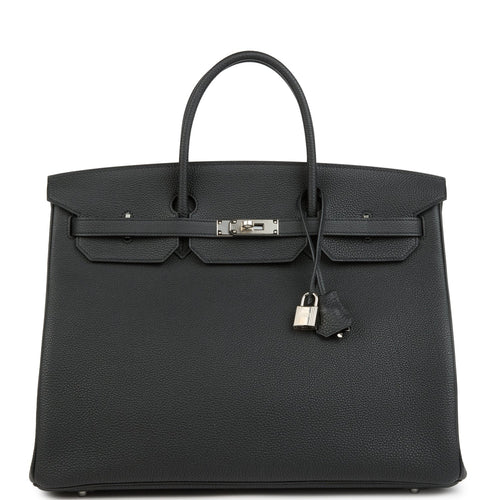 Hermes Birkin 40 Black Togo Palladium Hardware