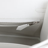 Hermes Birkin 25 New White Swift Palladium Hardware
