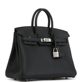 Hermes Birkin 25 Black Togo Brushed Palladium Hardware - Thumbnail View 2