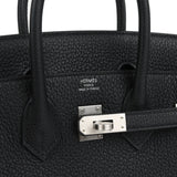 Hermes Birkin 25 Black Togo Brushed Palladium Hardware - Thumbnail View 7