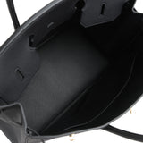 Hermes Birkin 40 Black Togo Gold Hardware