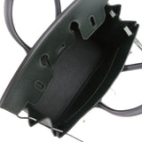 Hermes Birkin 25 Tricolor Vert Fonce, Ardoise and Vert Peppermint Epsom Palladium Hardware