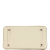 Pre-owned Hermes Birkin 30 Craie Epsom Rose Gold Hardware