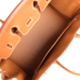Pre-owned Hermes Birkin 25 Gold Togo Palladium Hardware - Thumbnail View 8