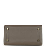 Hermes Birkin Sellier 25 Etain Epsom Gold Hardware