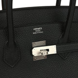 Hermes Birkin 35 Black Togo Brushed Palladium Hardware