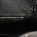 Hermes Birkin 35 Black Togo Brushed Palladium Hardware