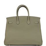 Hermes Birkin 35 Sauge Togo Palladium Hardware