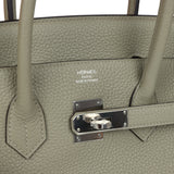 Hermes Birkin 35 Sauge Togo Palladium Hardware