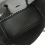 Pre-owned Hermes Birkin 25 Black Togo Gold Hardware