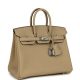 Hermes Birkin 25 Trench Togo Palladium Hardware