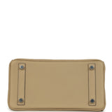 Hermes Birkin 25 Trench Togo Palladium Hardware