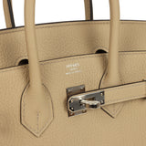 Hermes Birkin 25 Trench Togo Palladium Hardware