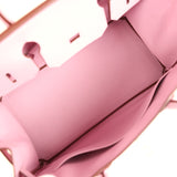 Hermes Birkin 30 Mauve Sylvestre Epsom Palladium Hardware - Thumbnail View 8