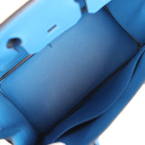 Hermes Birkin 30 Bleu Zellige Epsom Gold Hardware