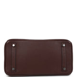 Pre-owned Hermes Birkin 30 Birkin 30 Havane Clemence Verso Palladium Hardware